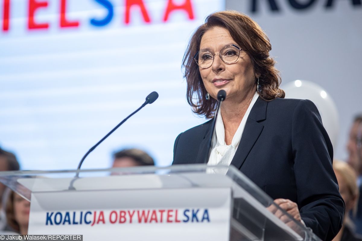 Małgorzata Kidawa-Błońska o akcji "Nie świruj, idź na wybory". "Powinna zostać wycofana"