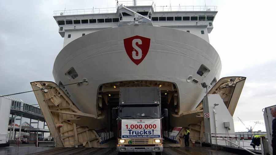 Trasa Gothenburg-Kiel jest wyjątkowo oblegana