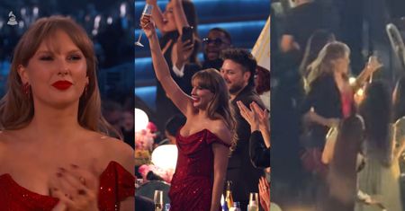 Grammy 2025. Taylor Swift nie otrzymała ŻADNEJ statuetki, ale bawiła się najlepiej ze wszystkich. W ruch poszedł kieliszek i butelka