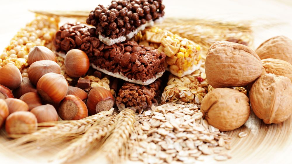 Batoniki muesli z kawałkami czekolady (miękkie)