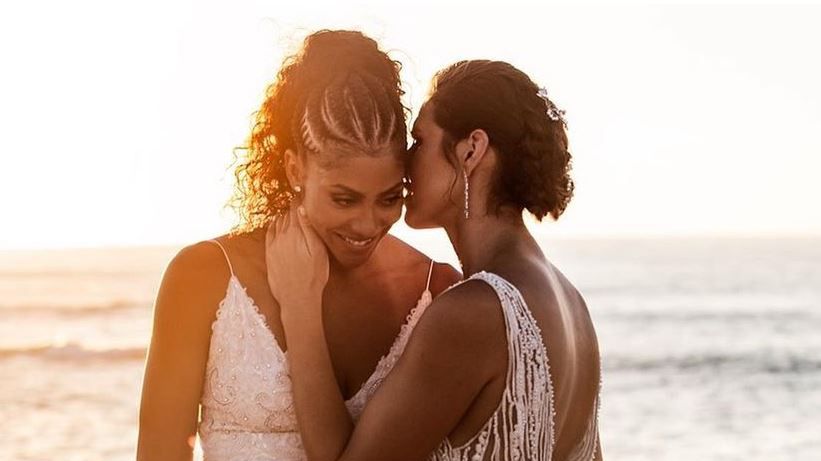 Candace Parker i jej partnerka (screen - Instagram)