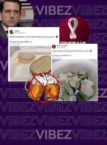 Mundial 2022. Bez piwa i z drogim jedzeniem. Kibice kpią