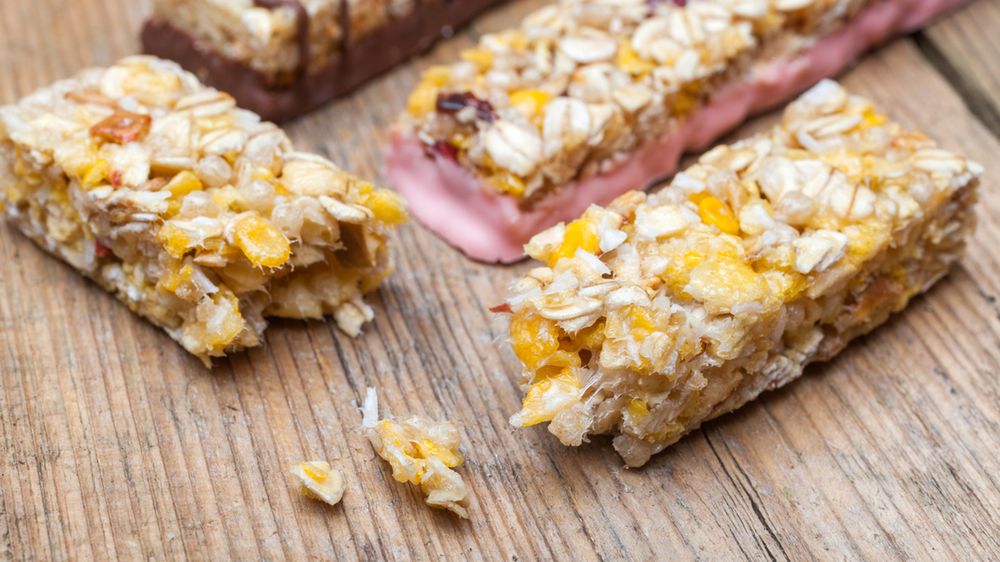 Batoniki muesli z bakaliami (miękkie)