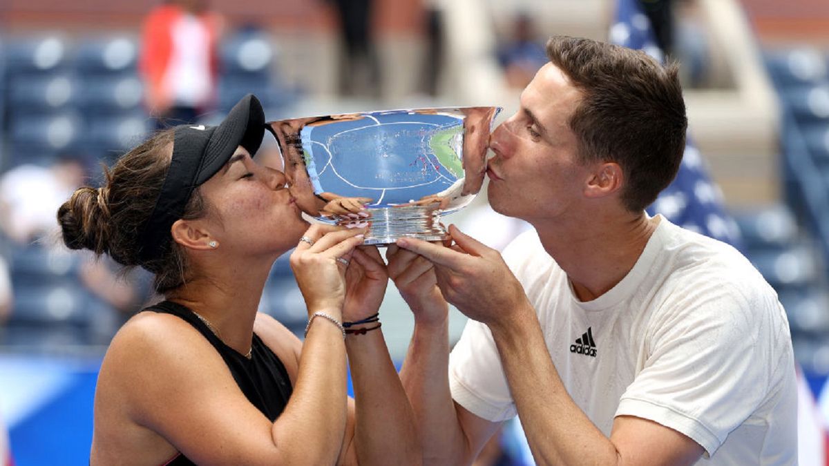 Zdjęcie okładkowe artykułu: Getty Images / Al Bello / Na zdjęciu: Desirae Krawczyk i Joe Salisbury, mistrzowie US Open 2021 w mikście