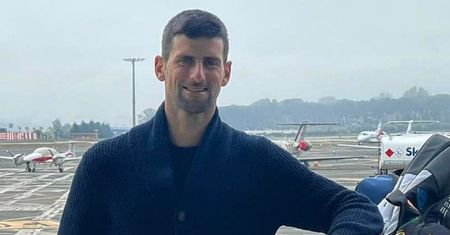 Novak Djoković wybuchnął śmiechem po tym pytaniu