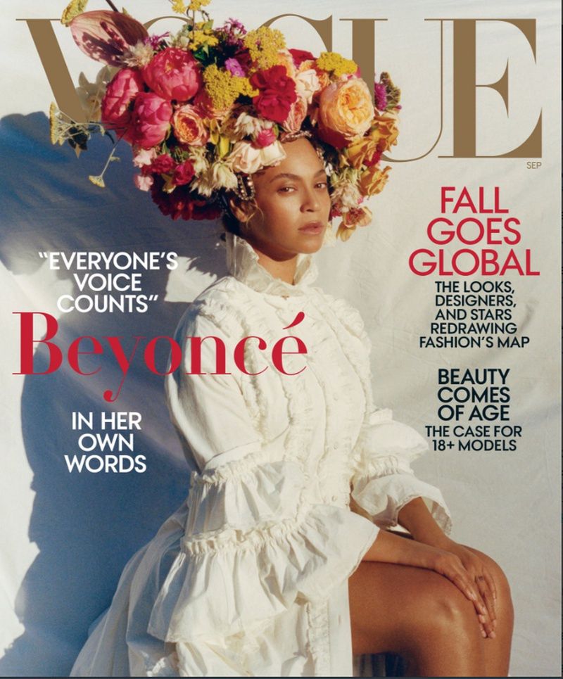 Beyonce na okładce "Vogue'a"