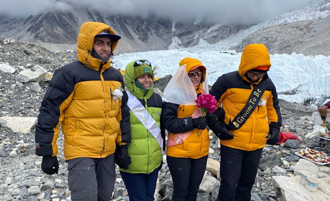 Zrobili to na Mount Everest. Po wszystkim wypili herbatę