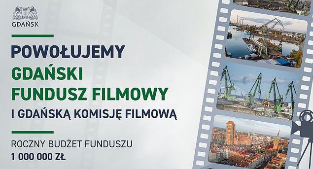 Gdańsk powołuje własny fundusz filmowy. Milion zł rocznie na wsparcie produkcji promujących miasto
