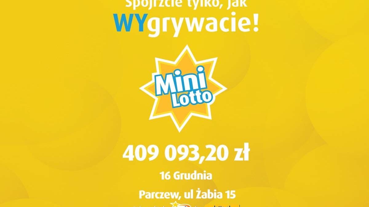 grafika z wygraną w Mini Lotto