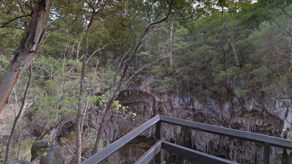 Brides Cave to popularne miejsce do abseilingu w Australii Zachodniej
