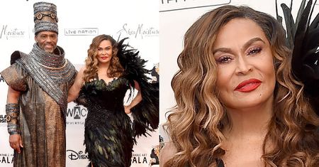 Mama Beyonce chwali się stylowym mężem i opierzonym ramieniem