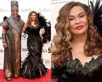 Mama Beyonce chwali się stylowym mężem i opierzonym ramieniem