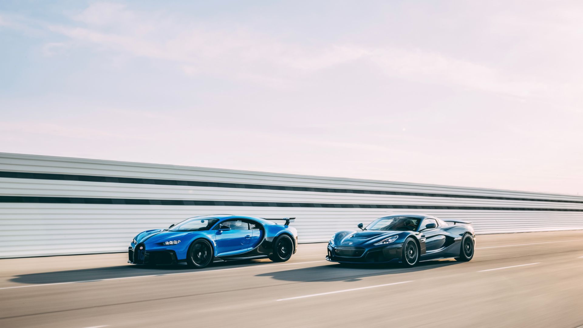 Rimac Nevera i Bugatti Chiron