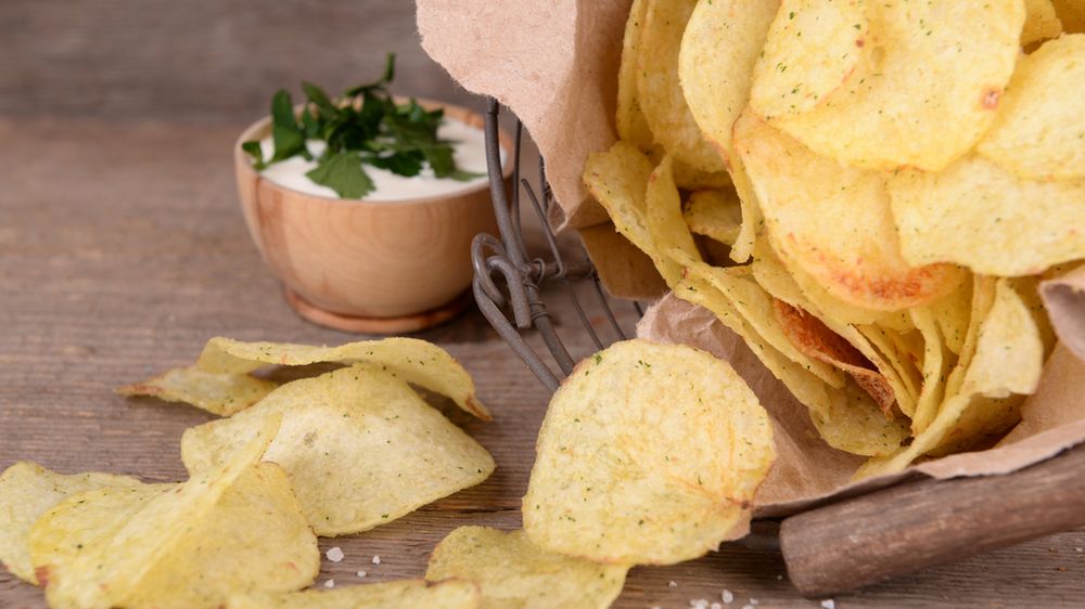 Chipsy ziemniaczane o smaki soli