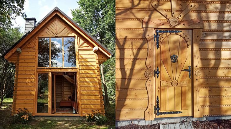 Kasia i Andrzej Gąsienicowie z "Gogglebox" wybudowali sobie góralską chatkę