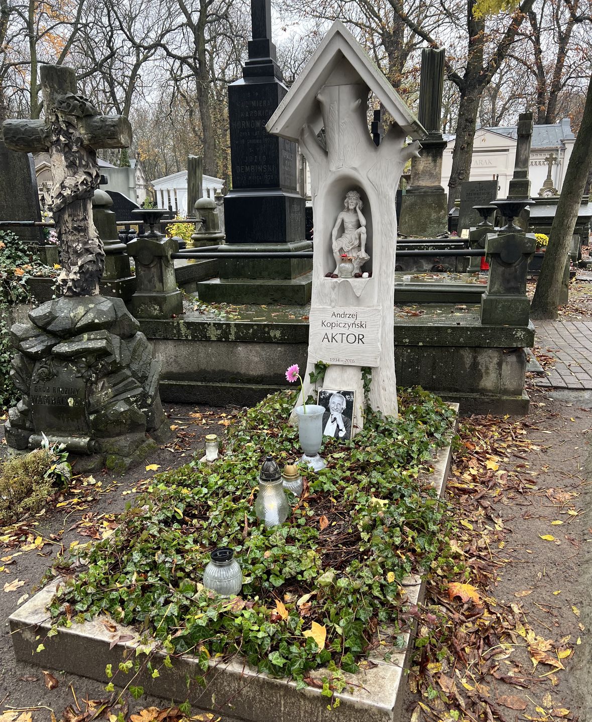 Grób Bogusława Kaczyńskiego 