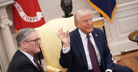 "Ja to powiedziałem? Niemożliwe". Trump zaskoczył w Białym Domu