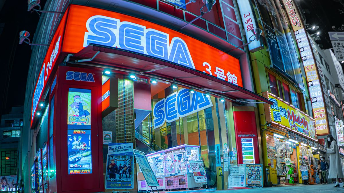 Salon gier Sega