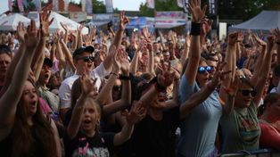 Golina: Czadoman zagrał na festiwalu. Pod sceną setki osób