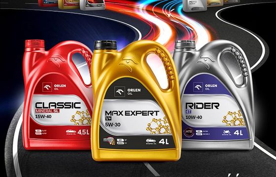 Oleje Orlen Oil w nowej szacie graficznej