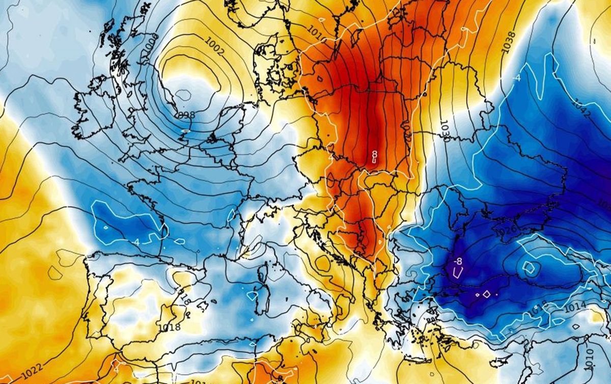 Pogoda. Wtorek deszczowy na zachodzie. Poza tym mnóstwo słońca i bardzo ciepło 