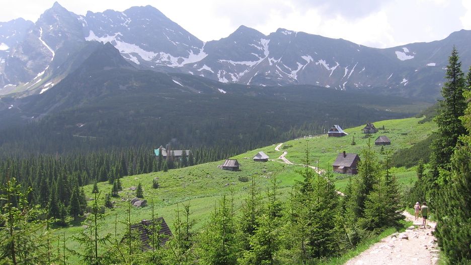 Tatry. Znaleziono ludzkie szczątki i but. Na zdjęciu Hala Gąsienicowa