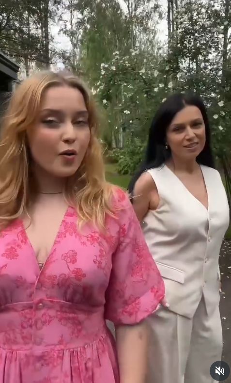 Katarzyna Pakosińska z córką