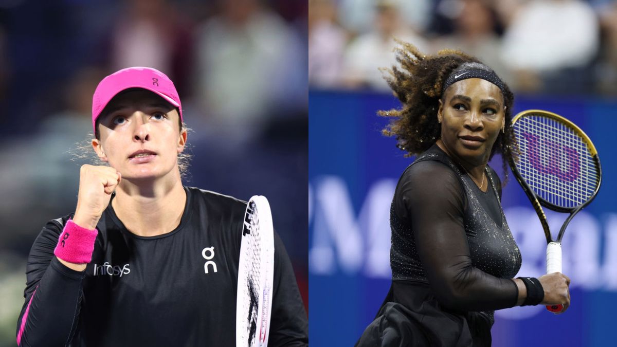 Zdjęcie okładkowe artykułu: Getty Images / Francois Nel oraz Al Bello / Na zdjęciu: Iga Świątek i Serena Williams