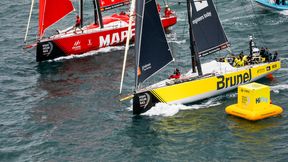 Team Brunel wygrał wyścig portowy w Lizbonie podczas Volvo Ocean Race