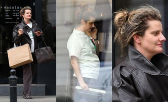 Zofia Zborowska z artystycznym nieładem na głowie buszuje po butiku (ZDJĘCIA)