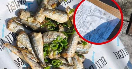 39 zł za rybę ze świeżą sałatką na plaży. Taki paragon dostała w Gdańsku