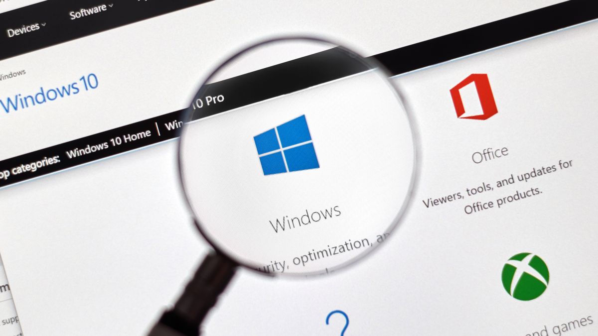Microsoft Windows 10 z depositphotos