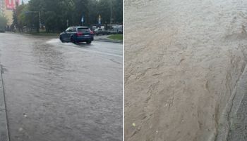 Polskie miasto zalane. "Uważajcie". Jest nagranie