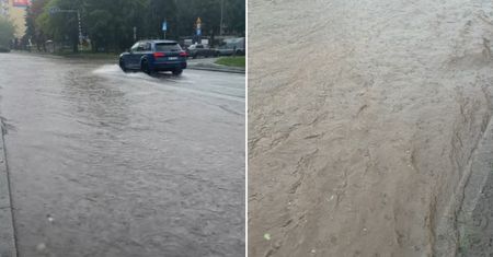 Polskie miasto zalane. "Uważajcie". Jest nagranie