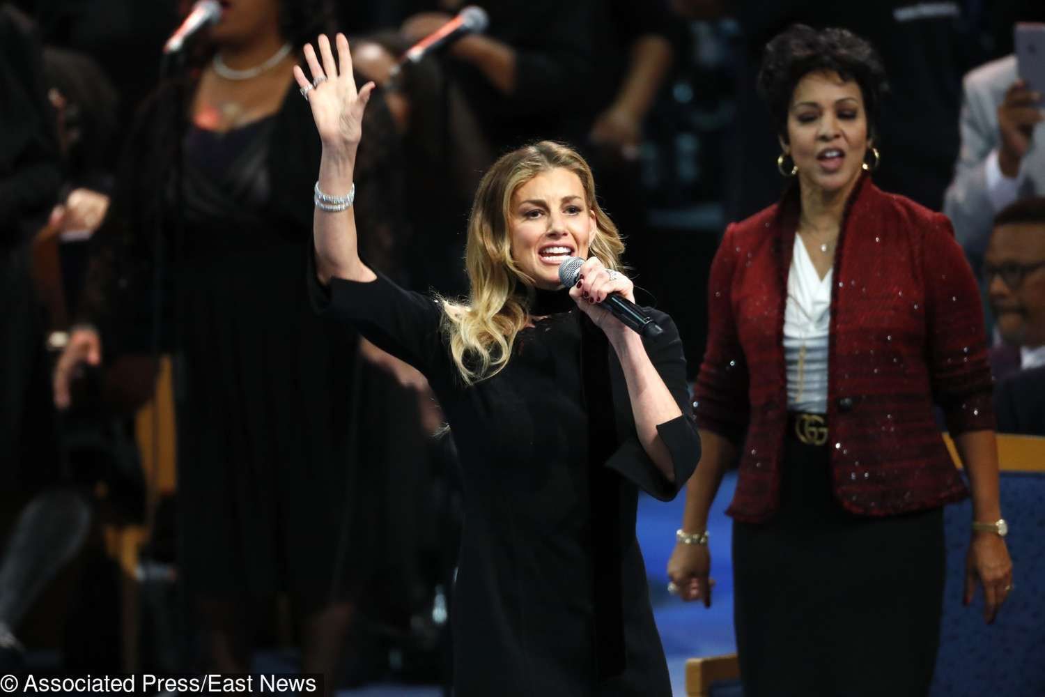 Faith Hill – pogrzeb Arethy Franklin