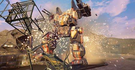Podczas gry w MechWarrior 5 niejeden przeciwnik eksploduje