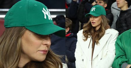 Anna Lewandowska dopinguje Roberta na trybunach dla WAGs. Zabrała ze sobą nowe koleżanki (ZDJĘCIA)