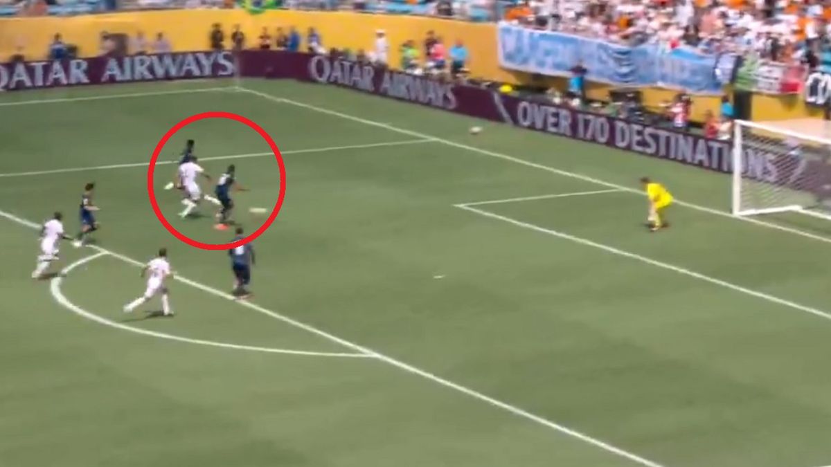 Twitter / Screen / DAZN / Na zdjęciu: Jude Bellingham rozpoczął strzelanie w meczu Real - Pachuca