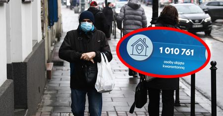 Ponad milion Polaków na kwarantannie. Ten rekord ma też drugie dno