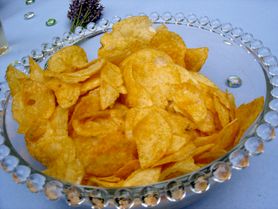 Chipsy ziemniaczane o obniżonej zawartości tłuszczu