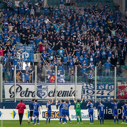 Kibice z Płocka tym razem szczelnie wypełnili własny stadion