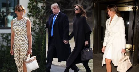 Melania Trump i jej torebki. Najdroższa za ok. 280 TYSIĘCY ZŁOTYCH