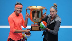 Mistrzostwa WTA: Bethanie Mattek-Sands i Lucie Safarova w półfinale po obronie piłek meczowych