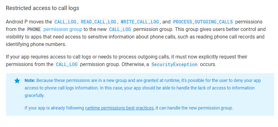 Informacje o zmianach w zakresie prywatności są już opisane w dokumentacji.