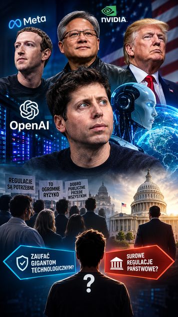 Zaufacie miliarderom z Doliny Krzemowej? Sam Altman odpiera zarzuty o zagrożeniu AI