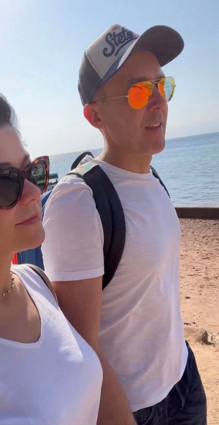 Katarzyna Cichopek i Maciej Kurzajewski w Jordanii