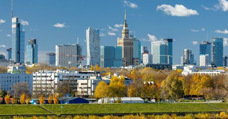 Koniec powiększania się Warszawy? Nowi będą napływać zza granicy