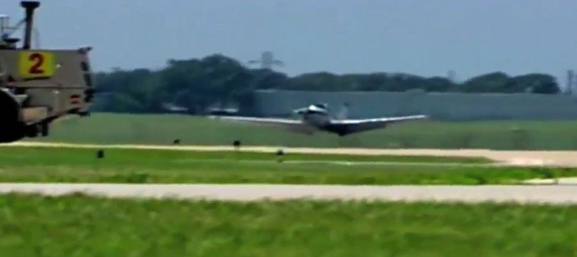 USA - pilot posadził samolot "na brzuchu"
