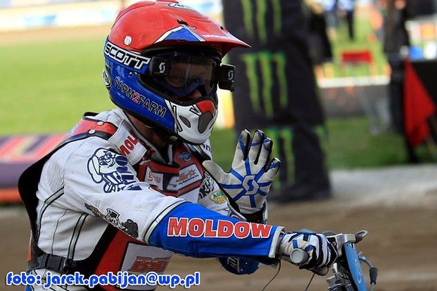 Nicki Pedersen walczy o jeden z medali IMŚ