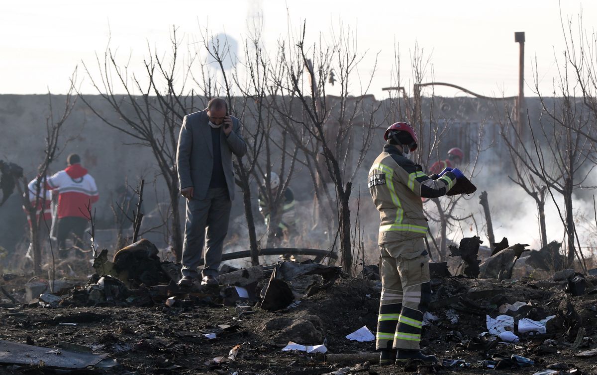Iran. Katastrofa samolotu Boeing 737 w Teheranie. "Bild": Mogło dojść do zestrzelenia